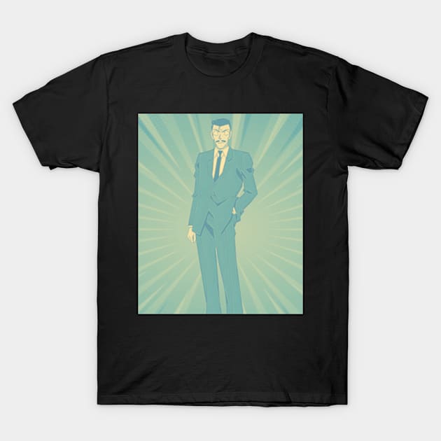 kogoro mouri T-Shirt by DinoZard